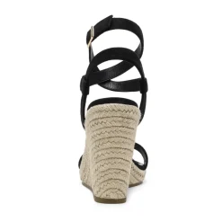 Open Toe Espadrille Platform Wedge Sandals