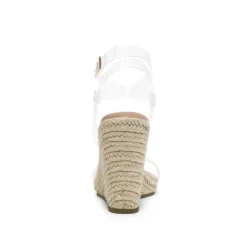 Open Toe Espadrille Platform Wedge Sandals