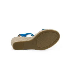 Open Toe Espadrille Platform Wedge Sandals