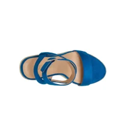 Open Toe Espadrille Platform Wedge Sandals