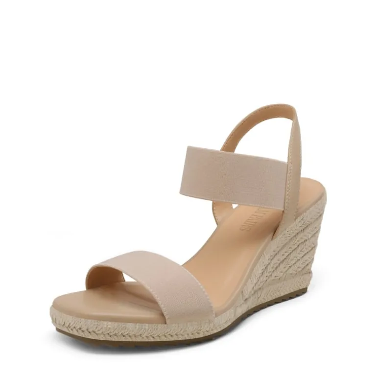 Open Toe Espadrille Platform Sandals