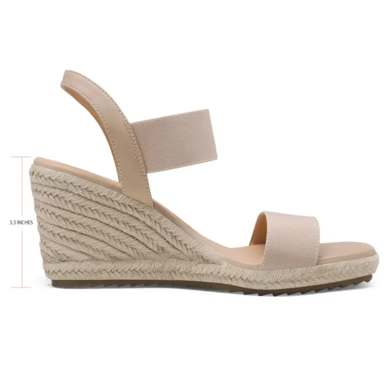 Open Toe Espadrille Platform Sandals