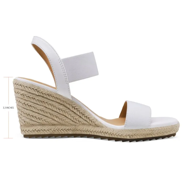 Open Toe Espadrille Platform Sandals