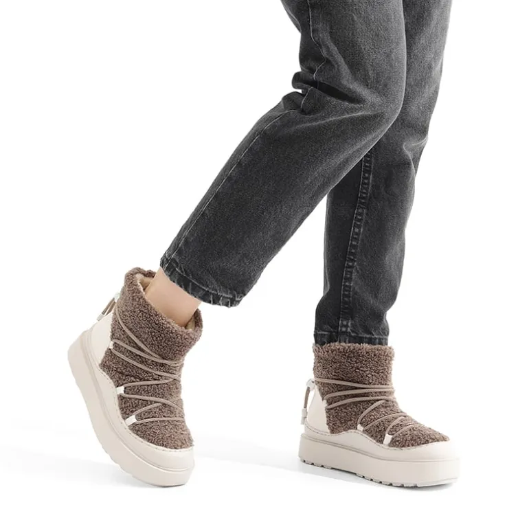 Outdoor Faux Fur Snow boots