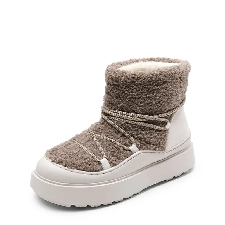 Outdoor Faux Fur Snow boots