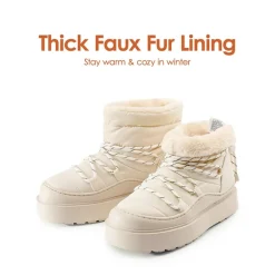 Outdoor Faux Fur Snow boots