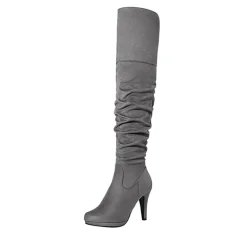 Over The Knee Chunky Heel Boots
