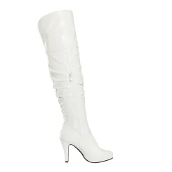 Over The Knee Chunky Heel Boots