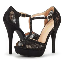 Peep Toe High Heel Platform Sandals