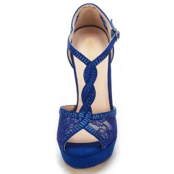 Peep Toe High Heel Platform Sandals