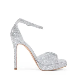 Peep Toe Stiletto Heel Sandals