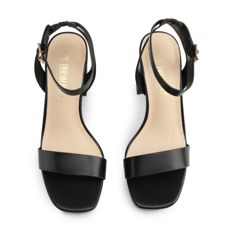 Platform Ankle Strap Chunky Heel Sandals