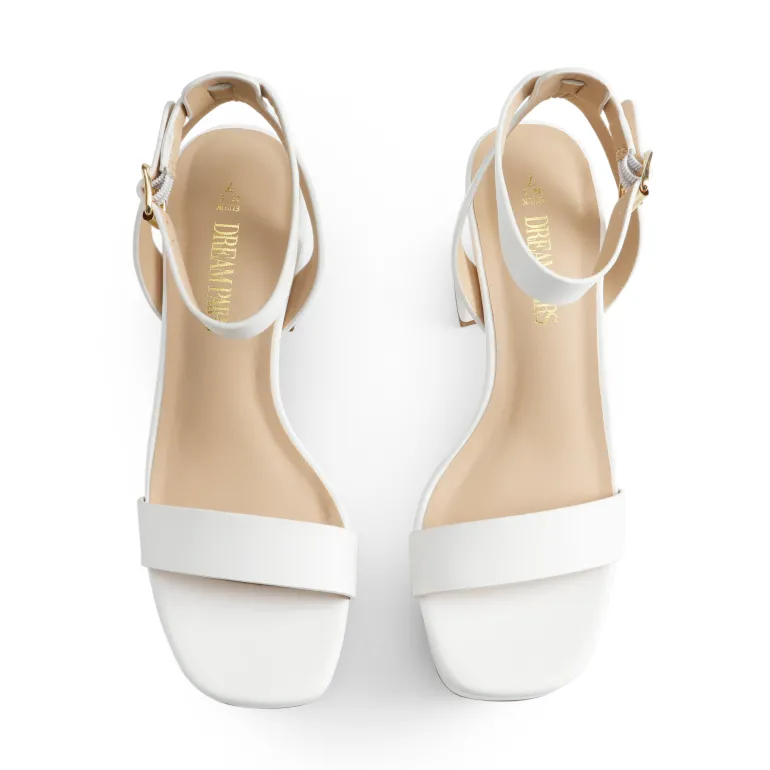Platform Ankle Strap Chunky Heel Sandals