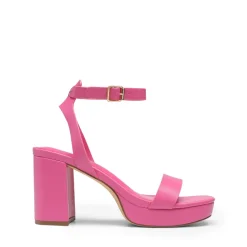Platform Ankle Strap Chunky Heel Sandals