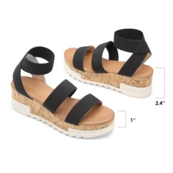 Platform Ankle Strap Sandals