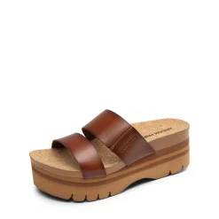Platform Arch Support Slide Sandals