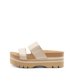 Platform Arch Support Slide Sandals