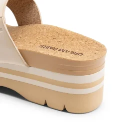 Platform Arch Support Slide Sandals