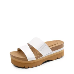 Platform Arch Support Slide Sandals
