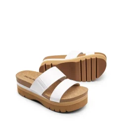 Platform Arch Support Slide Sandals