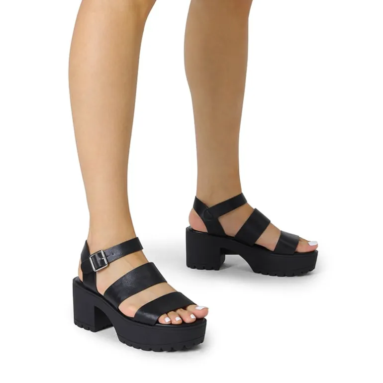Platform Chunky Fisherman Sandals