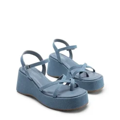 Platform Cork Wedge Sandals