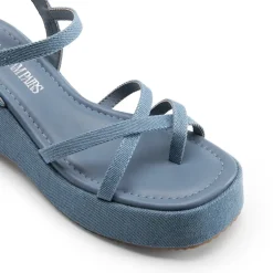 Platform Cork Wedge Sandals