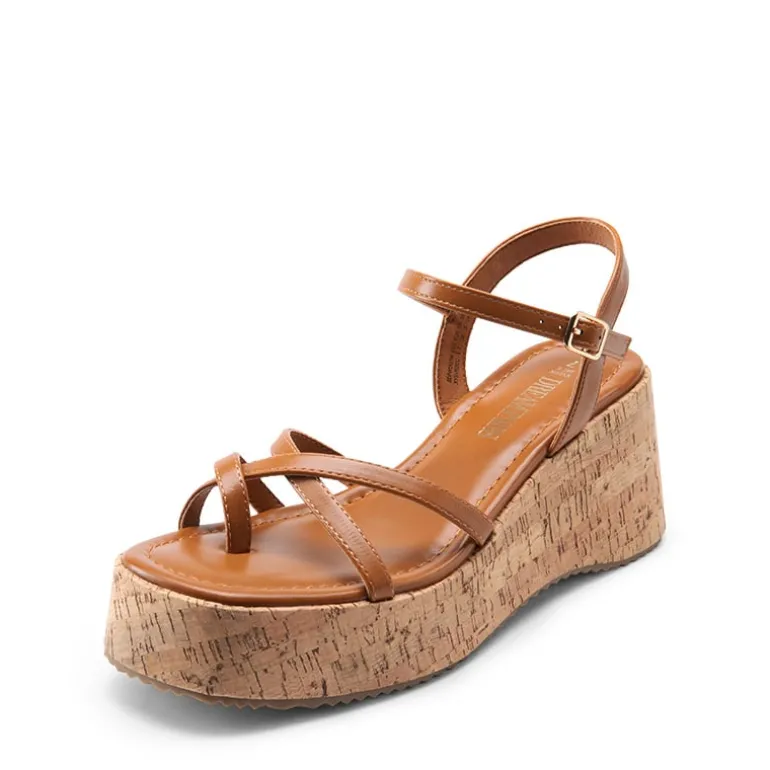Platform Cork Wedge Sandals