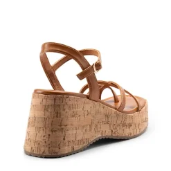 Platform Cork Wedge Sandals