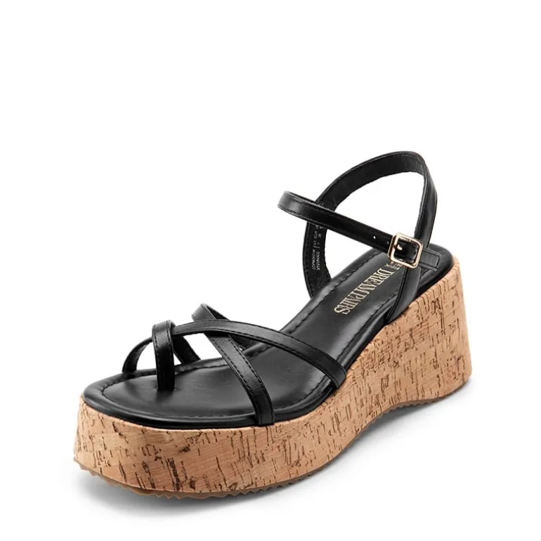 Platform Cork Wedge Sandals