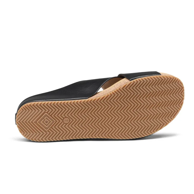 Platform Criss-Cross Flat Sandals