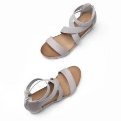 Platform Elastic Wedge Sandals