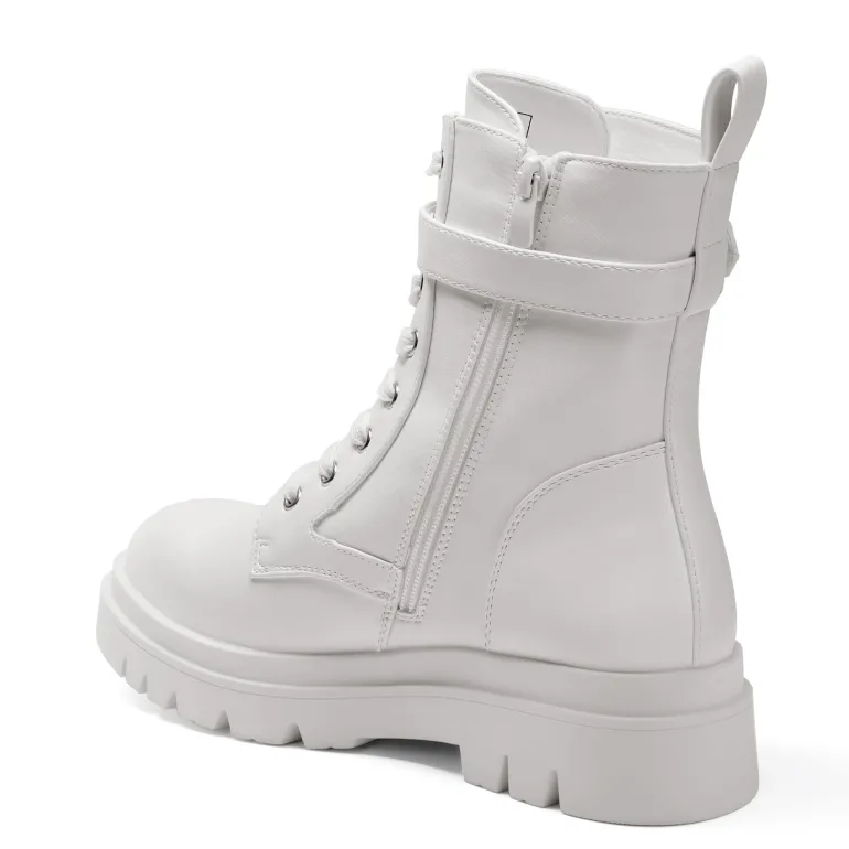 Platform Lace Up Lug Sole Combat Boots