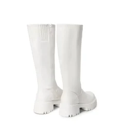 Platform Lug Sole Knee High Boots