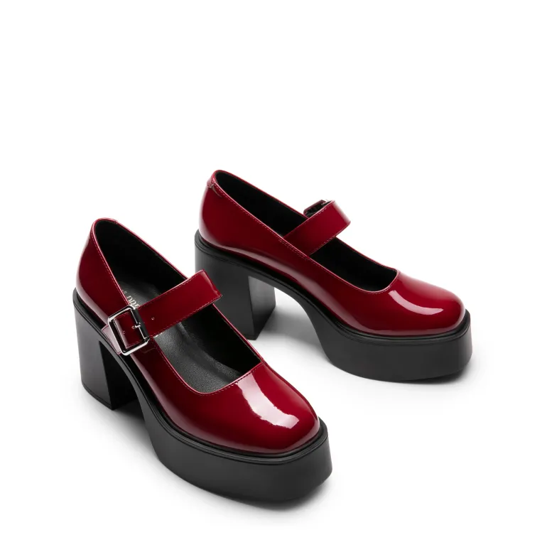 Platform Mary Jane Pumps