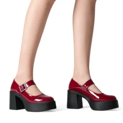 Platform Mary Jane Pumps