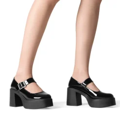 Platform Mary Jane Pumps