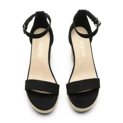 Platform One Strap Espadrille Wedge Sandals