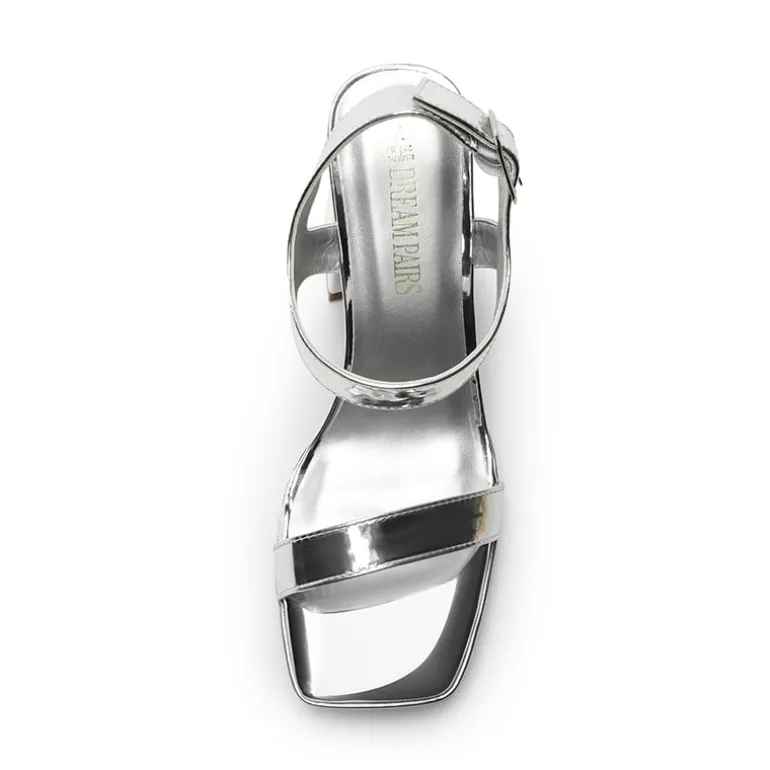 Platform Strap Chunky High Heel Sandals