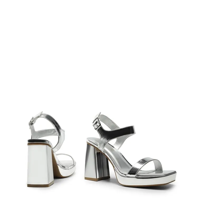 Platform Strap Chunky High Heel Sandals