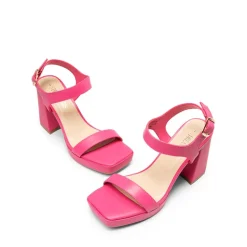 Platform Strap Chunky High Heel Sandals