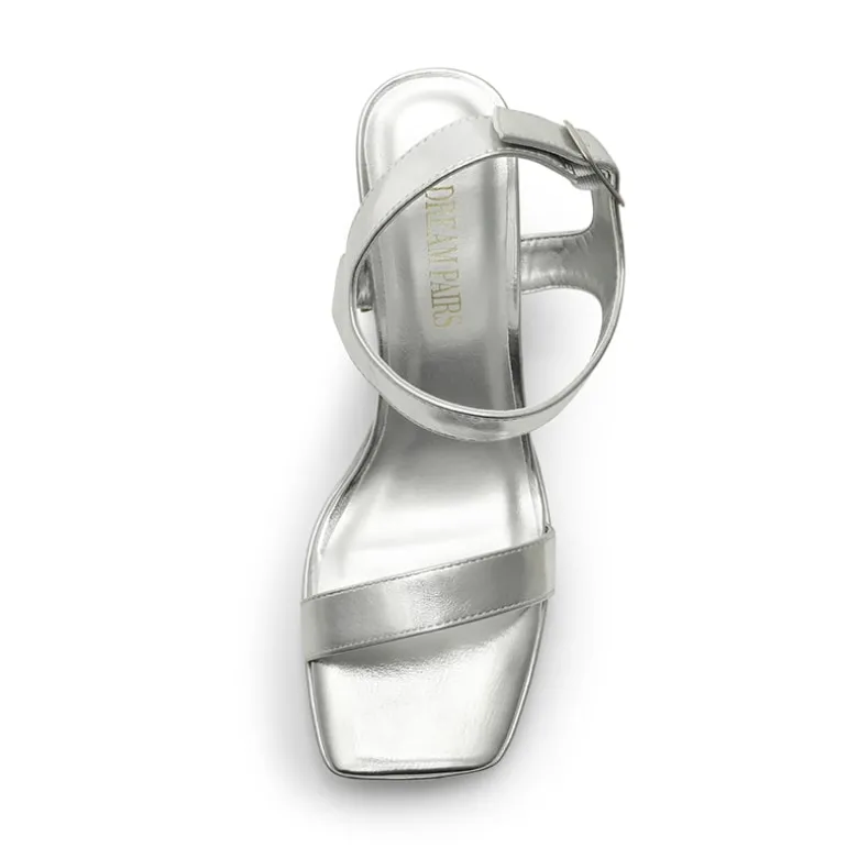 Platform Strap Chunky High Heel Sandals