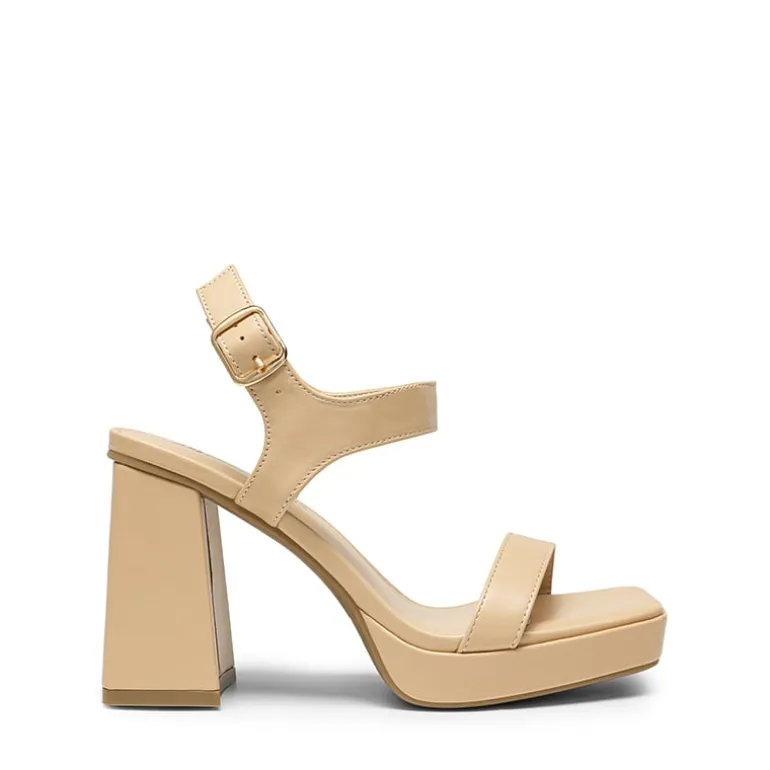 Platform Strap Chunky High Heel Sandals