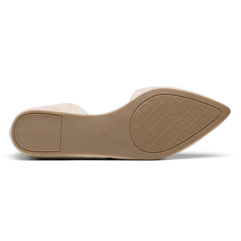 Pointed Toe Ankle Strap Ballet Flats Shoes