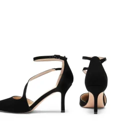 Pointed Toe Ankle-Strap Stiletto High Heels