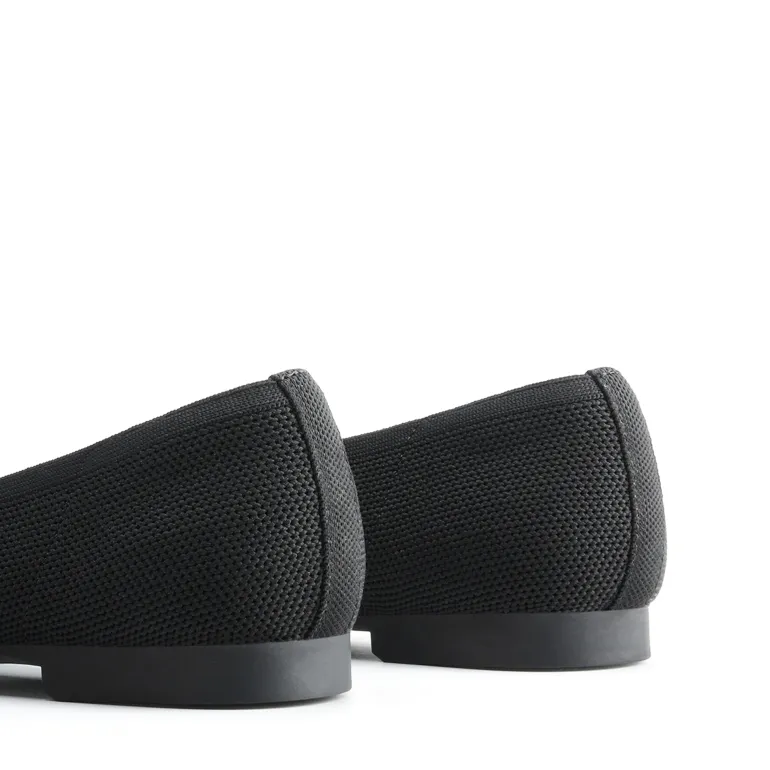 Pointed Toe Arch Support Knit Flats