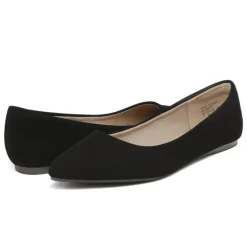 Pointed Toe Ballet Slip On Flats