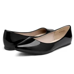 Pointed Toe Ballet Slip On Flats