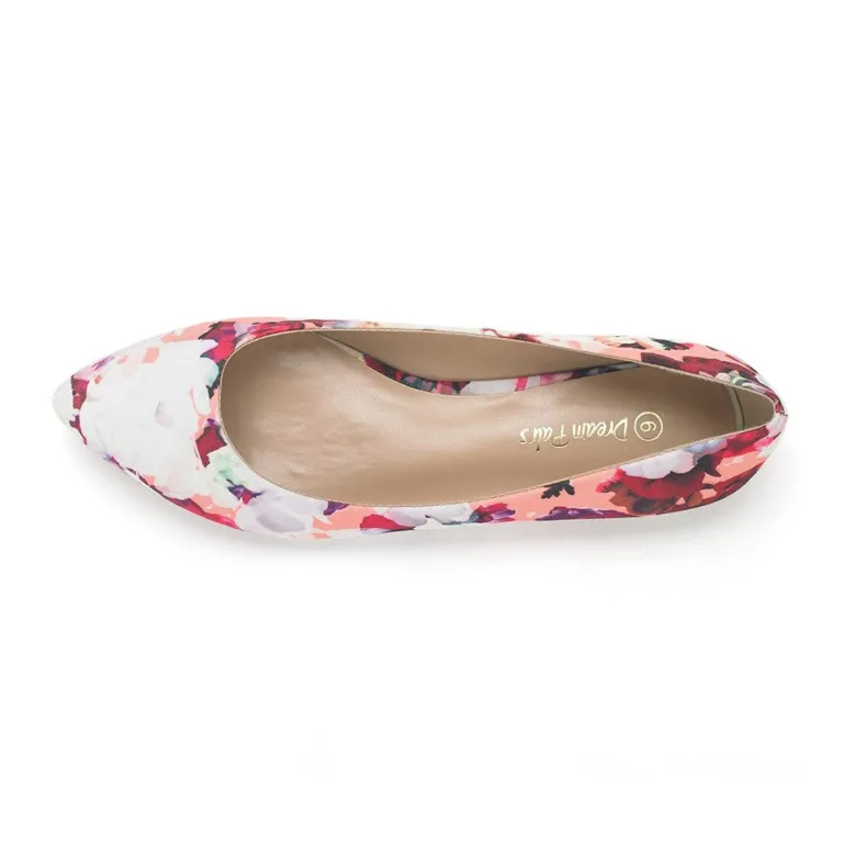 Pointed Toe Ballet Slip On Flats