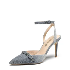 Pointed Toe Chic Ankle Strap Stiletto Pumps